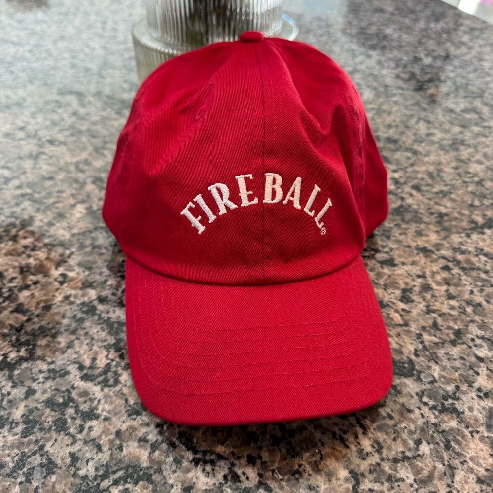 Red Fireball Whiskey Baseball Cap